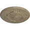 Ekena Millwork Flower Ceiling Medallion (Fits Canopies up to 3 7/8"), 27"OD x 1 1/8"P, Gobi Desert Crackle CM27FLGDC - alternate 3